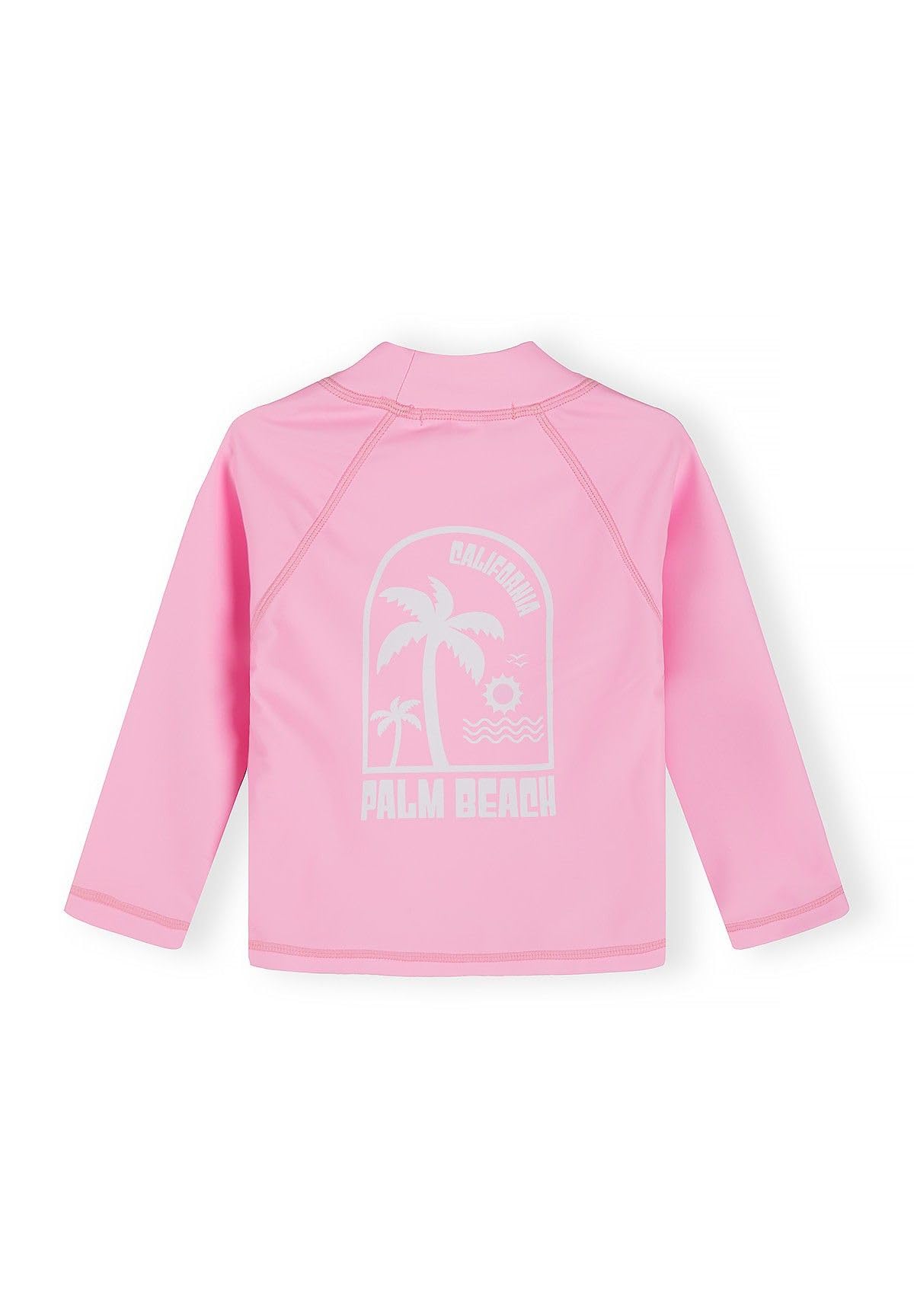 Minoti Mädchen UV Schutz Langarm Schnell Trocken Shirt Kinder Rash Guard mit Spandex Tie-Dye