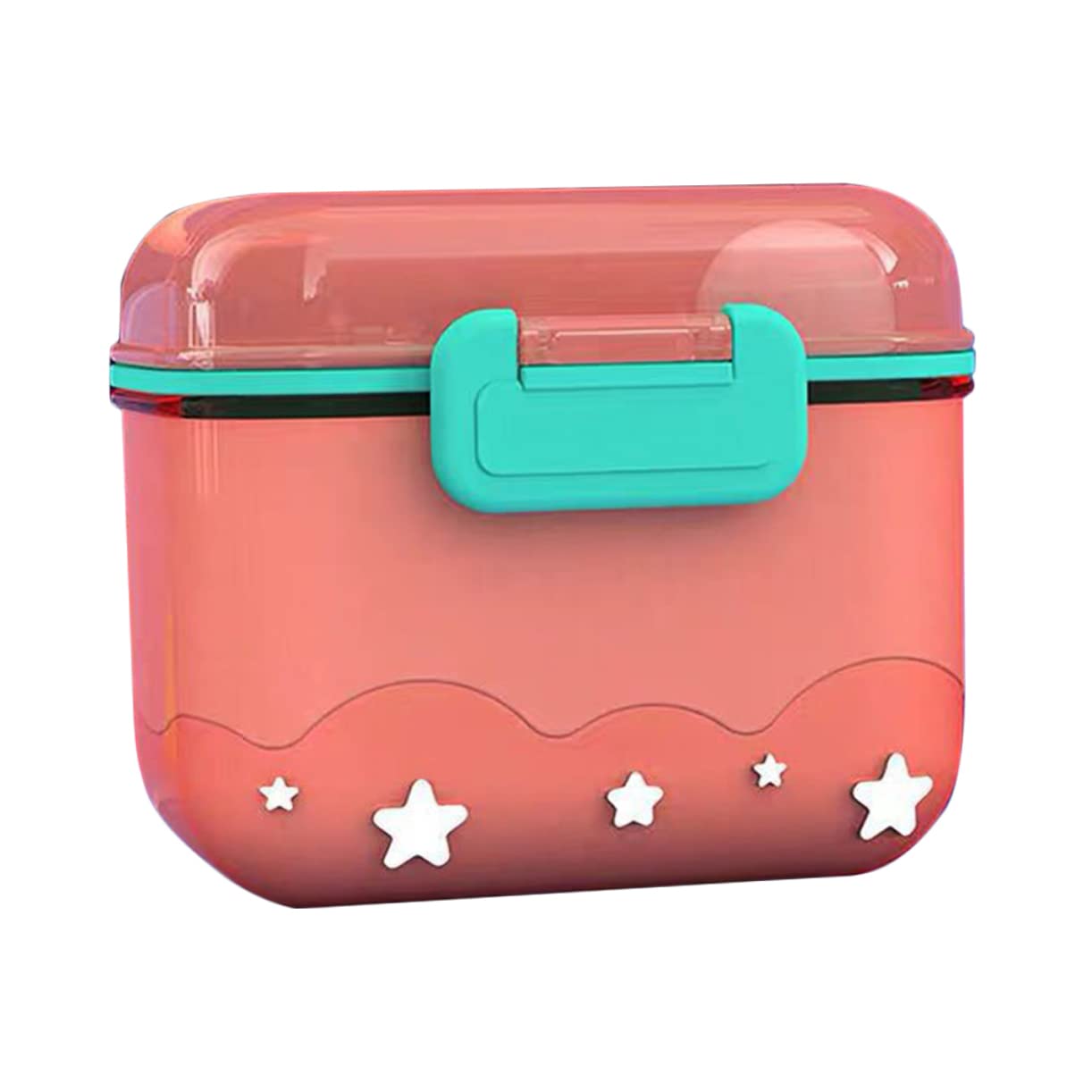 Toddmomy 1 Set Snack Container Food Container Pink Dispenser Pp