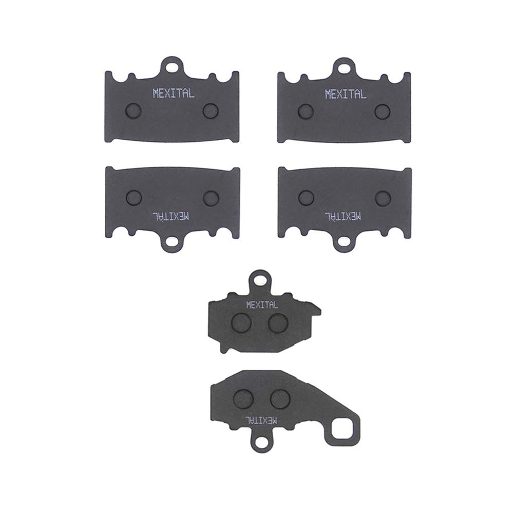 M MEXITAL One Set Motorbike Brake Pads Front and Rear for ZR400