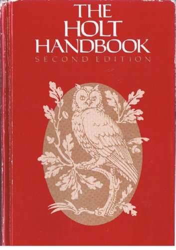 The Holt Handbook 0030217024 Book Cover