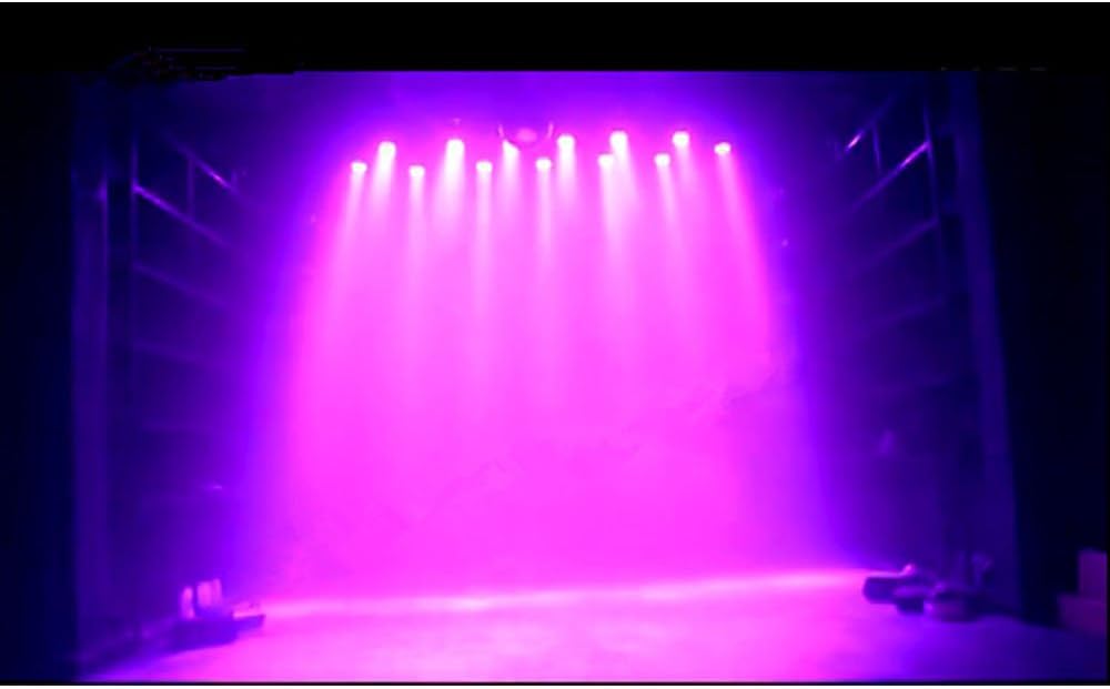 ELEOPTION Disco Lights Bulb Sound Activated 7 Color Changing RGB Magic Rotating Led Party Dance Lights Lamp with Remote Control for Christmas DJ Karaoke KTV Wedding Outdoor Holidays (12 LEDs)