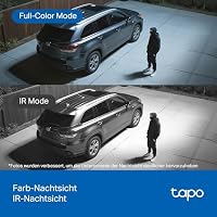 Tapo C630 KIT 360° Solar Überwachungskamera Außen mit Akku | 3K 5MP | Gratis KI-Erkennung | Farb- & IR-Nachtsicht | 24/7 Aufzeichnung | 2-Wege-Audio | Lokale MicroSD & Cloud – Ansicht 6