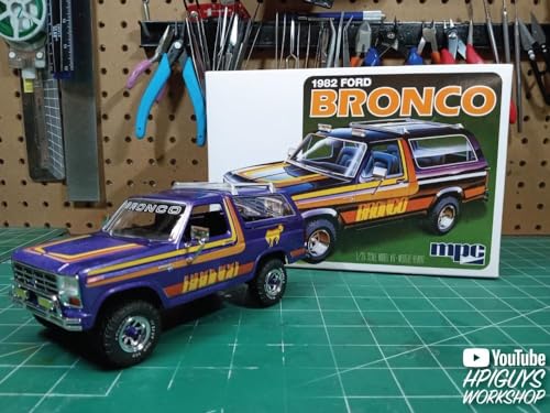MPC 1980 Ford Bronco Modelo a Escala 1:25 miniatura 2