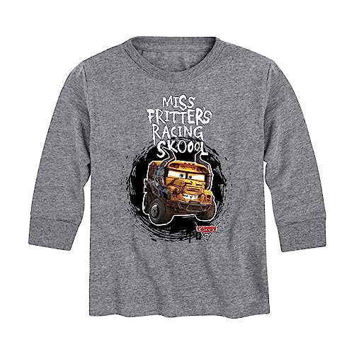 Disney Cars - Miss Fritters School - Toddler and Youth Long Sleeve Graphic T-Shirt