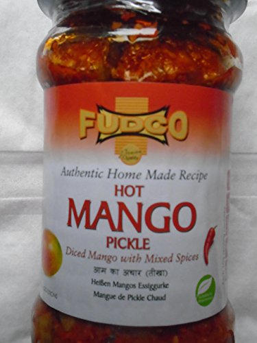 Fudco - Lot de 2 cornichons à la mangue Fudco 300 g
