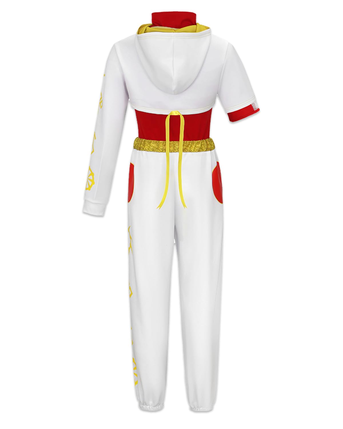 CR ROLECOS Nova Zombies 4 Costume for Adult Nove Shool Uniform Cheerleading Costume Halloween Dress Up Top Shirt Pants 3pcs Set M - Image 2