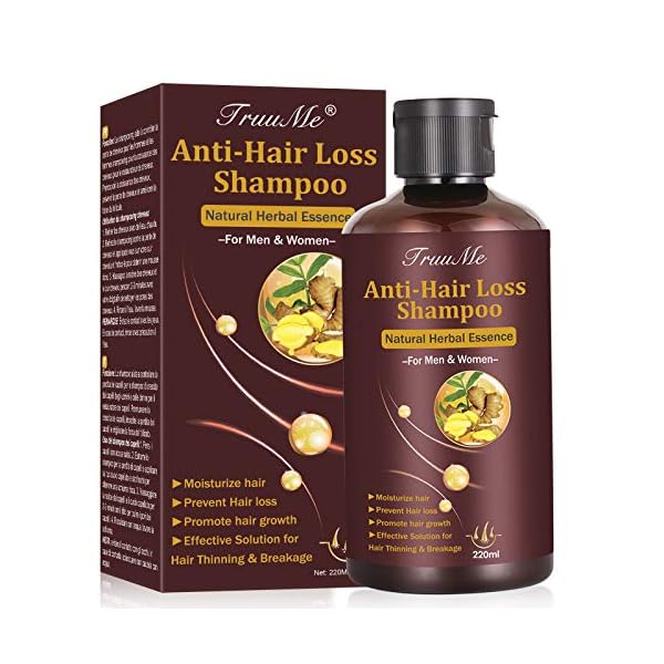 Hair-Growth-Shampoo-Hair-Thickening-Shampoo-Anti-Hair-Loss-Shampoo-Helps-Stop-Hair-Loss-Regrowth-Hair-Shampoo-Grow-Hair-Fast-Hair-Loss-Treatment-for-Men-Women220mL Hair Growth Shampoo, Hair Thickening Shampoo, Anti Hair Loss Shampoo, Helps Stop Hair Loss, Regrowth Hair Shampoo, Grow Hair Fast, Hair Loss Treatment for Men & Women(220mL)