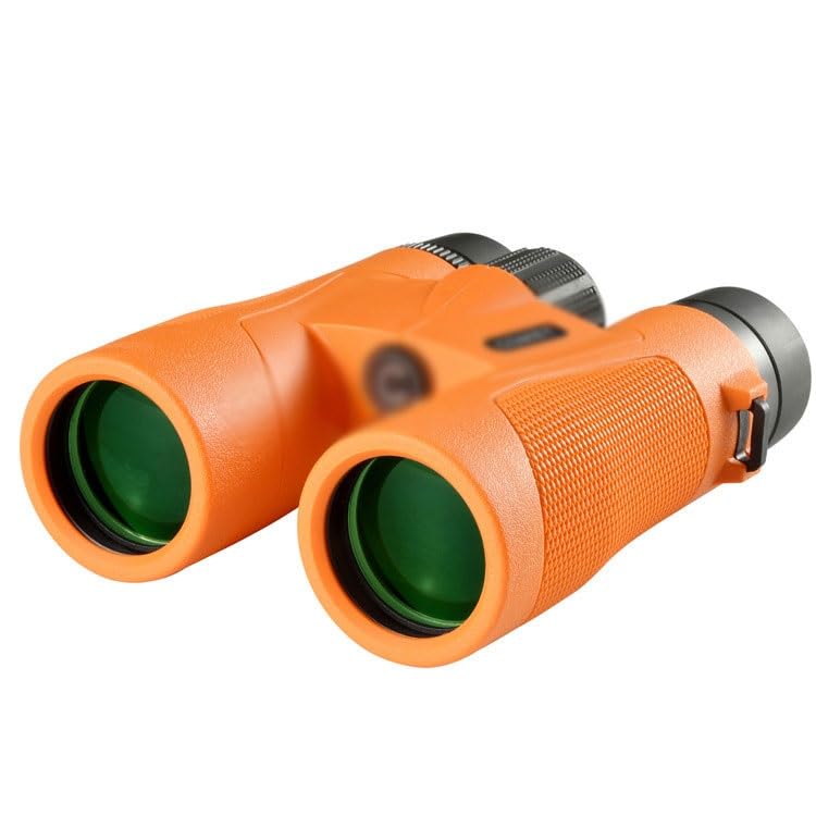 Binoculares telescopio visión nocturna baja luz largo alcance miniatura 4