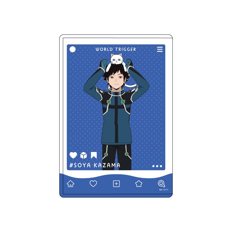 Amazon.co.jp: A3 ワールドトリガー 12 風間蒼也 猫ver.第2弾[描き