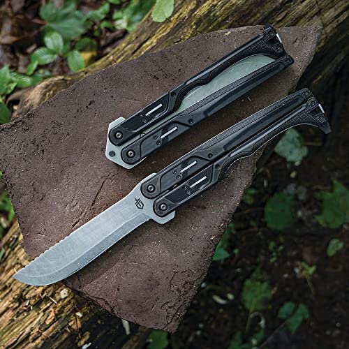 Gerber Gear Doubledown - Folding Machete For Camping & Hunting Gear - Black/Stone #TOP4