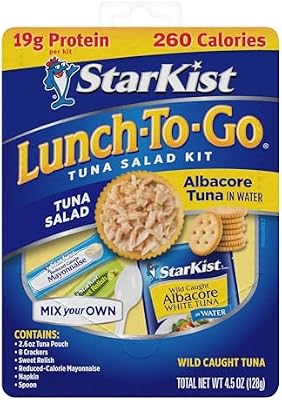 StarKist Lunch-To-Go Albacore Mix Your Own Tuna Salad, 4.5 oz Kit, 1-Pack