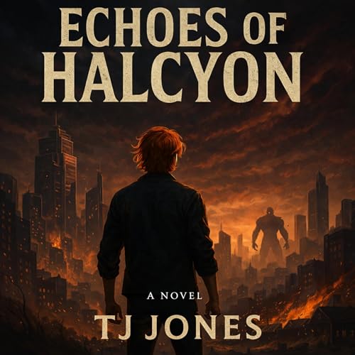 Echoes of Halcyon Audiolibro Por TJ Jones arte de portada