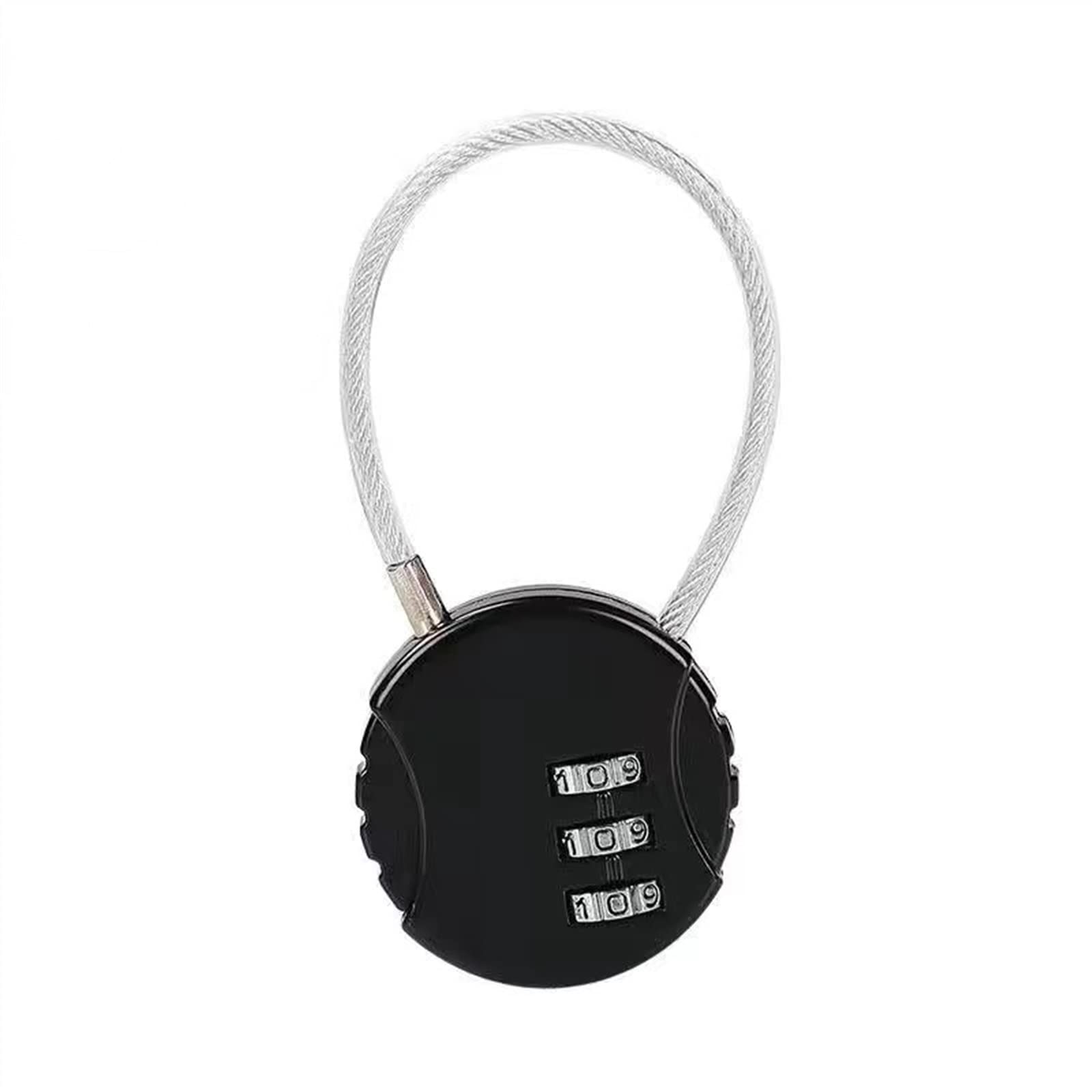 Cadenas à code 3 chiffres pour fermeture de valise et sac de voyage