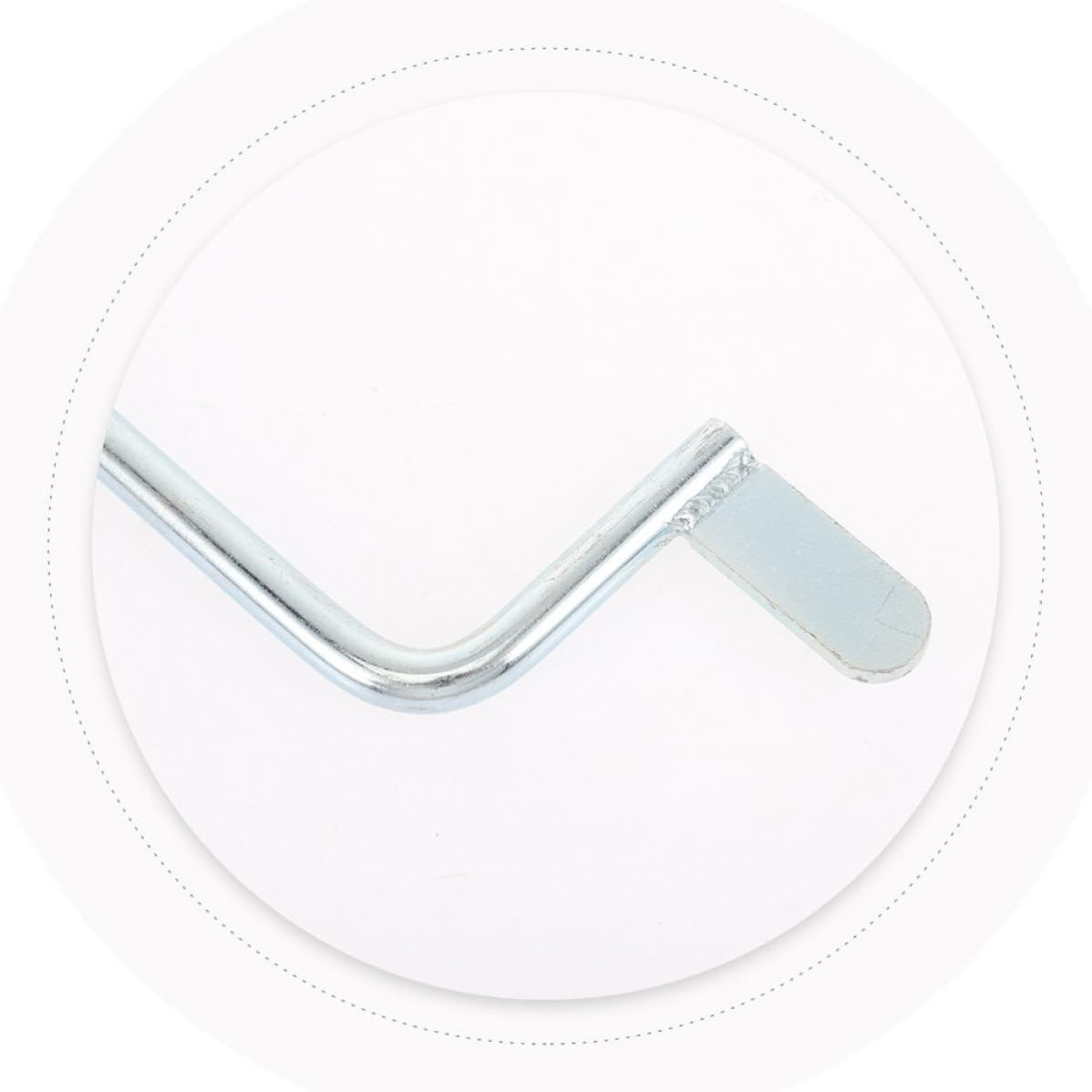 Ciieeo Tensor de Valla Metálica Tensor de Alambre Metálico de Acero Inoxidable Plata para Reparar Cercas y Mantener Estructuras de Vallado, para Bricolaje E Instaladores Profesionales