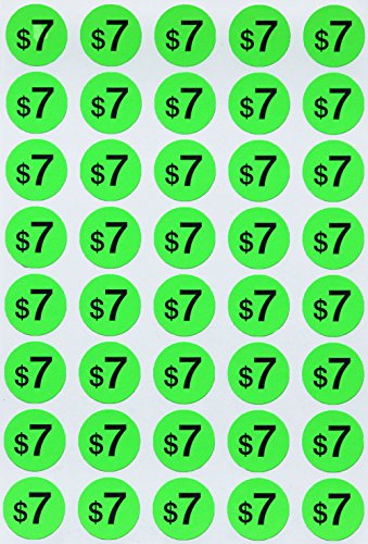 Royal Green PRICE-STICKER-DOT-GREEN-7.00-1040-PCK