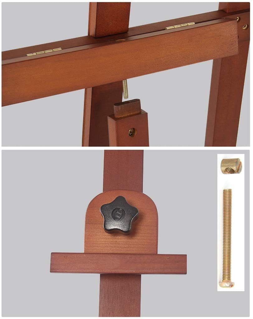 Soporte para exhibición de Carteles, Caballete para Pintura, Soporte de Altura Ajustable, Soporte portátil para exhibición de Carteles en Lienzo, Estante de Estudio para Soporte de Pintura