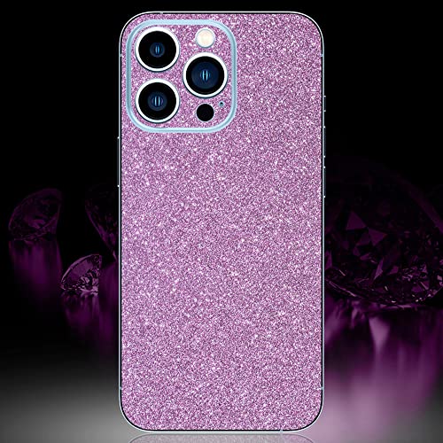 Calcomanía de lujo para iPhone 16 Pro Max morada en pack de 2 unidades 2