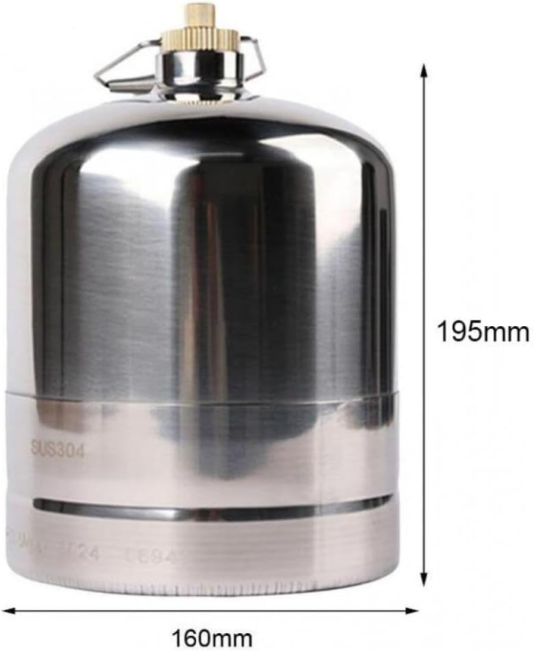 Refillable Camping Gas Canister for Outdoor Cooking and Barbecue