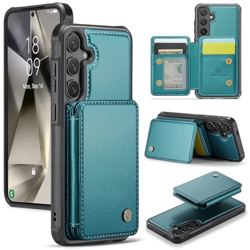 Housse Galaxy S26 FE cuir bleu idéale pour vos sorties et vidéos