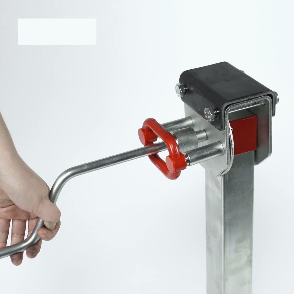 Manueller Wagenheber Anhänger Jack 370~500mm Drop Down Caravan Parkplatz Stabilser Beine Handler Wohnmobil Ständer Ecke Steady Camper Teile Zubehör Rangierwagenheber