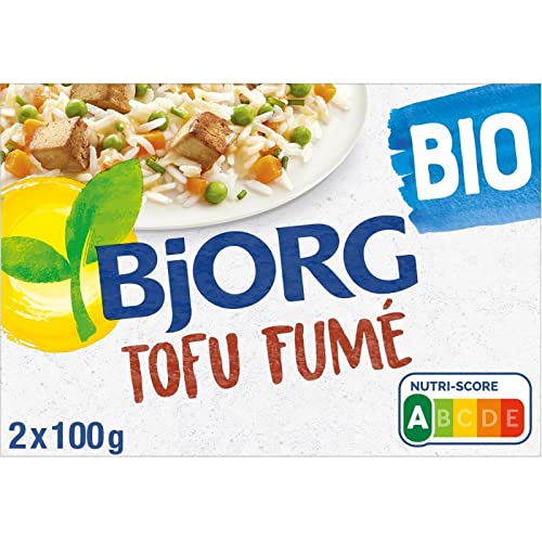 BJORG - Tofu Fumé 200G - Lot De 3 - Vendu Par Lot