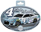 Rico Industries NASCAR Racing Kevin Harvick #4 Busch Light Full Color Oval Sticker