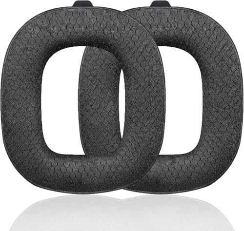 Akkiv �����p�C���[�p�b�h�J�o�[ Astro A50 Gen3 �w�b�h�t�H���ɑΉ� (A50 Gen 4 �ɂ͓K�����܂���) �C���[�p�b�h�̓\�t�g�t�b�g�{�[���l�b�g�D��ƃ������[�t�H�[���� - �u���b�N/�t�@�u���b�N