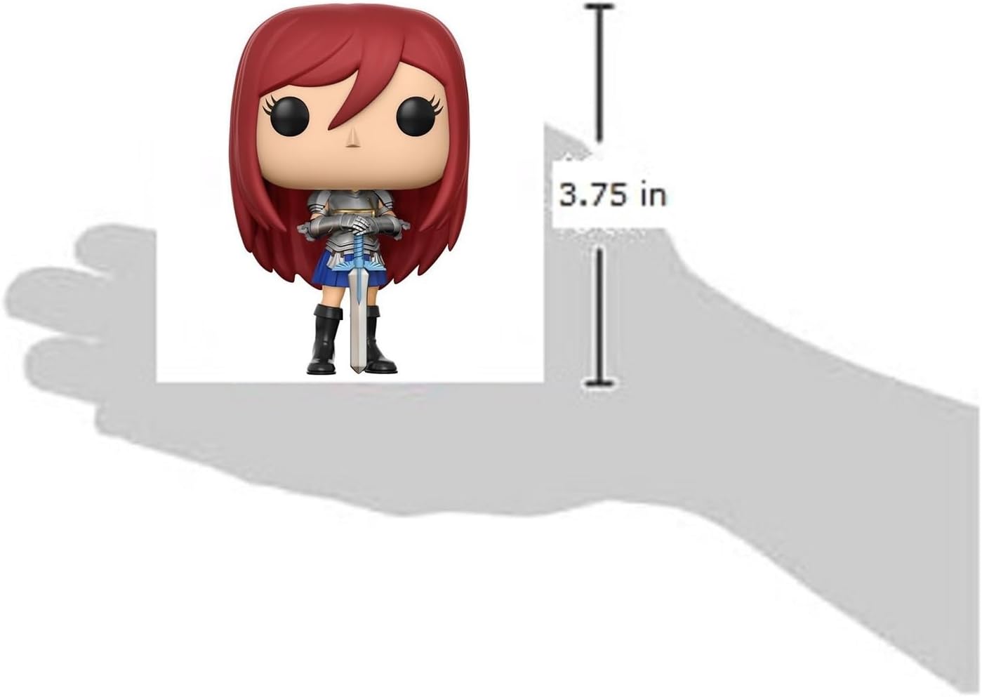 Funko POP Anime: Fairy Tail Erza Scarlet Collectible Vinyl Figure