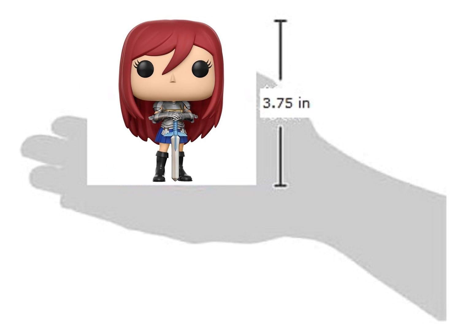 Buy Funko Pop Anime: Fairy Tail Erza Scarlet Collectible Vinyl