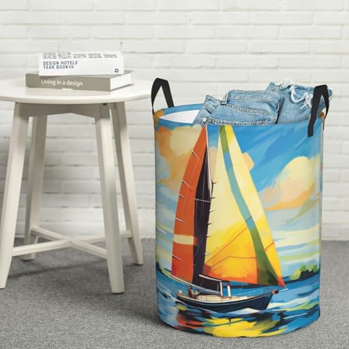 Panier à linge bateau pliable et imperméable en taille M pour jouets