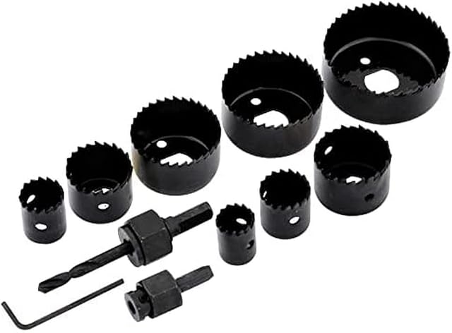 Rolson 58129 12 pc Holesaw Kit