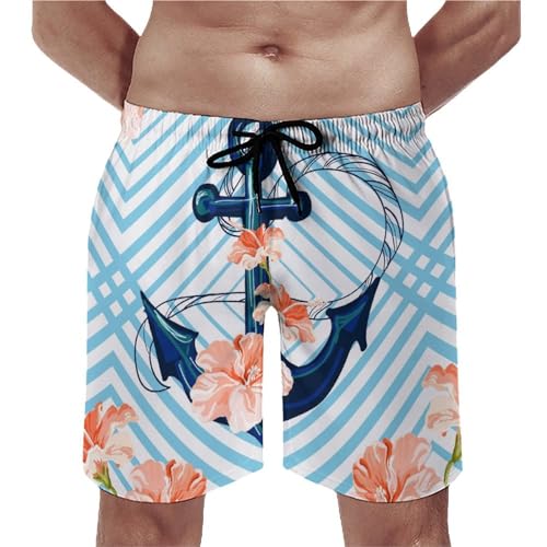 Maillot de bain homme short de bain respirant avec poches taille L