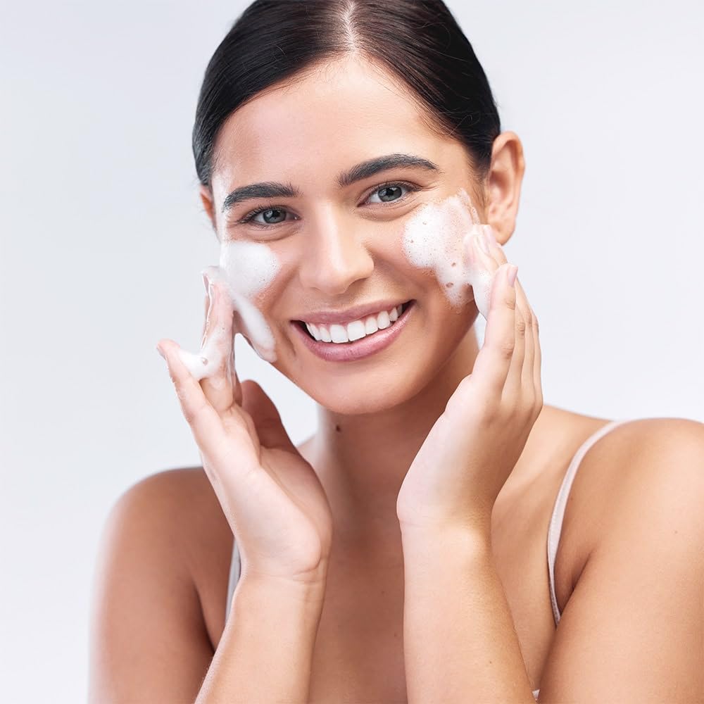 COLLAGENIL Clear Essence Enzymatic Facial Cleansing Foam, 6.76 Fl Oz, Unscented Cream for Dry Sensitive Skin, Cell Renewal - Image 2