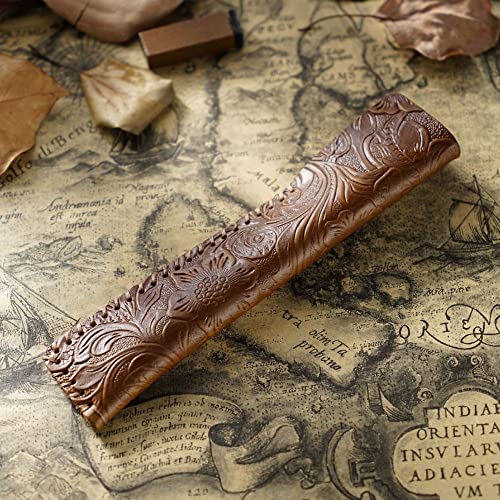 Mioyoow Leather Pen Case, Vintage Single Pen Pouch Pen Cover For Pens, Ballpoint Pens, Pencils #TOP2