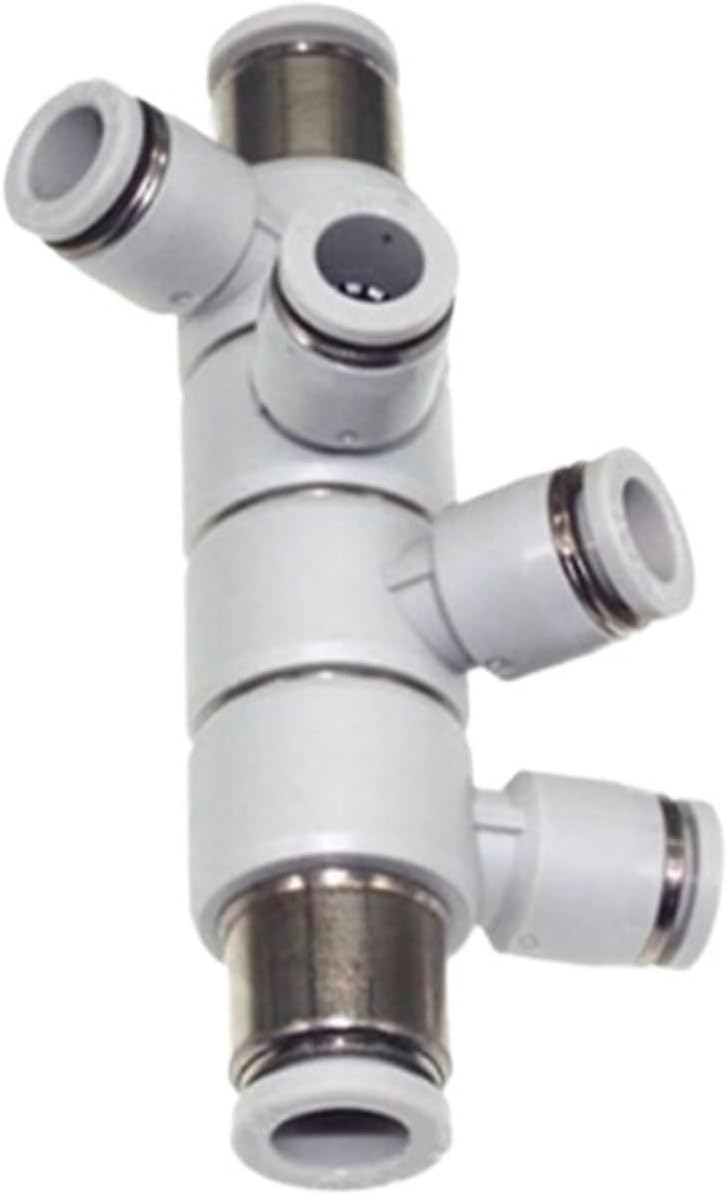 One-Touch Fitting PHD8-6 PHD10-8 Tube-Tube Type Universal Reducer Four Branch Union(PHD10-8)