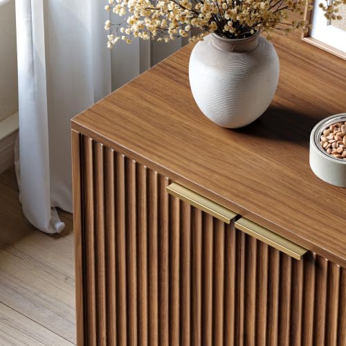 Evermagin 47.2" Walnut Litter Box Enclosure Furniture for 2 Cats by Evermagin - Used condition - Image 7