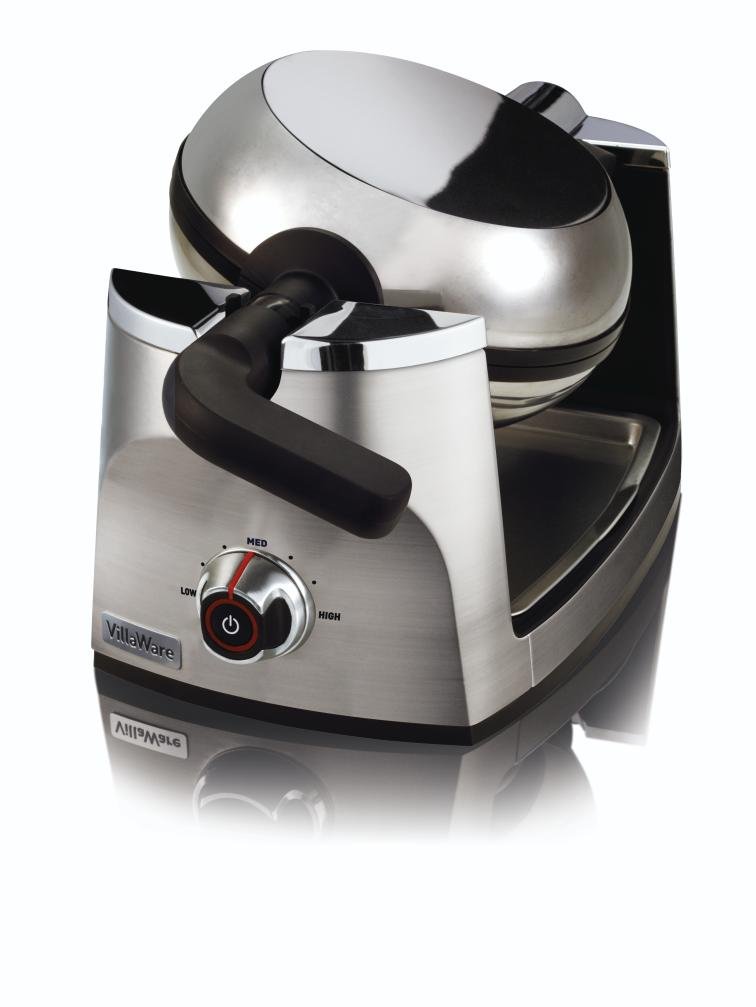 新品  VillaWare  ベルギーワッフルメーカー  NDVLWFBFS1 Amazon.com: VillaWare NDVLWFBFS1-SHP Belgian Flip Waffle Maker