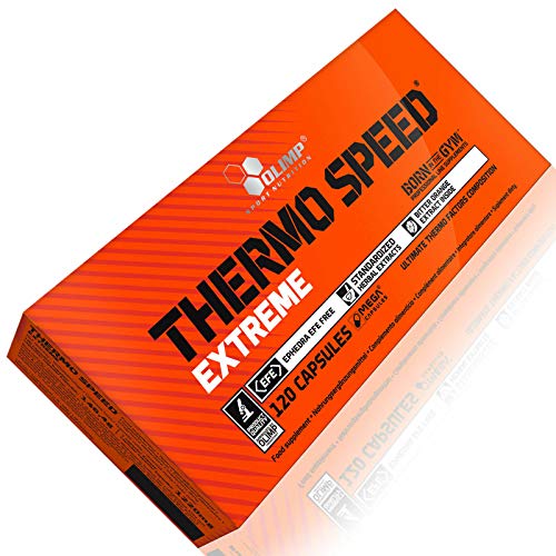 Thermo Speed Extreme 180 Capsules | Gewichtsverlies thermogene vetverbrander | Afslankpillen voor snelle vermindering van vetweefsel | Blisters Only - geen doos