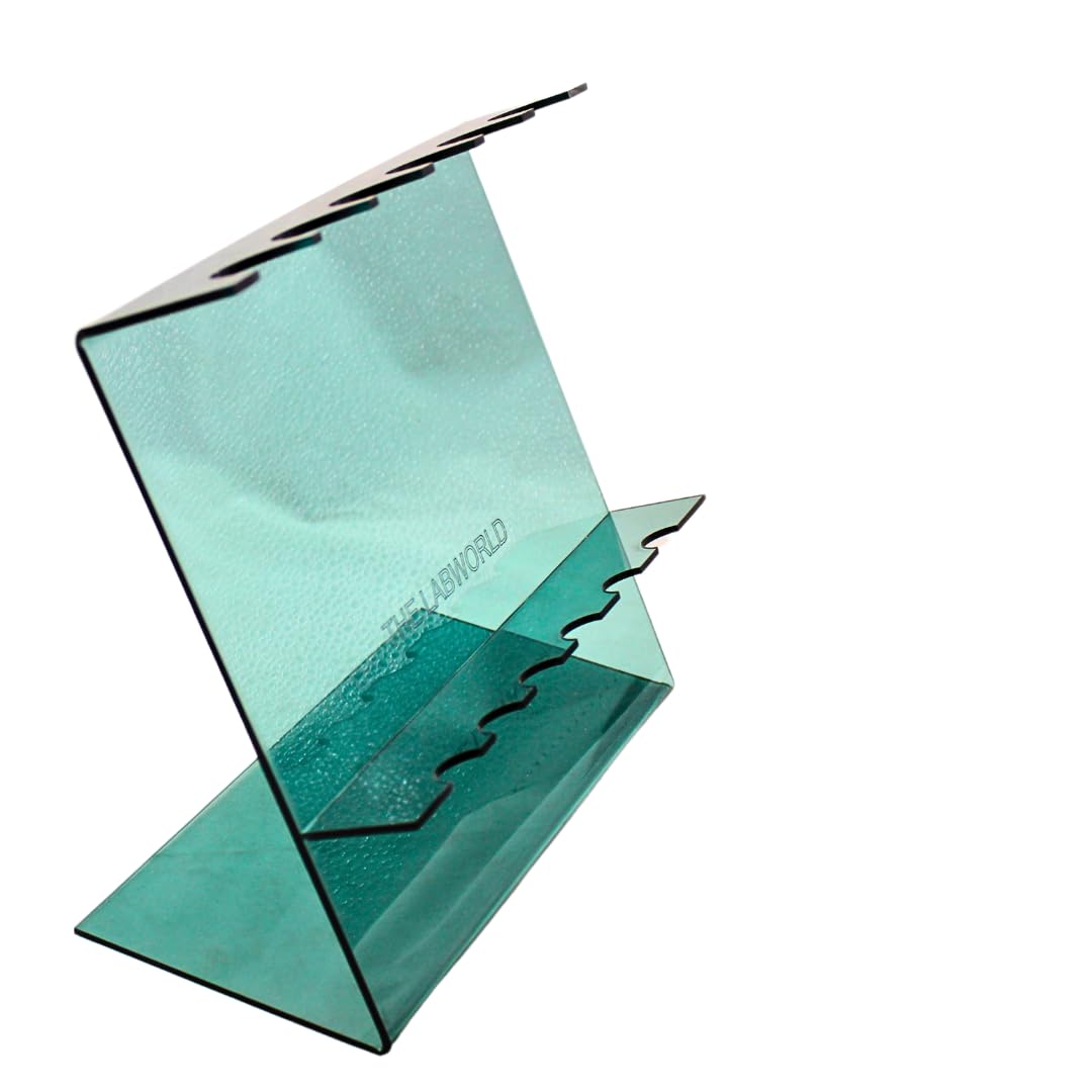 The Labworld Micro Pipette Stand Holder for 6 Pipettes Capacity, Z-Shaped Linear Rack,Laboratory Stand