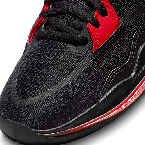 Nike Kyrie 8 (Big Kid), Black/White/University Red #TOP6