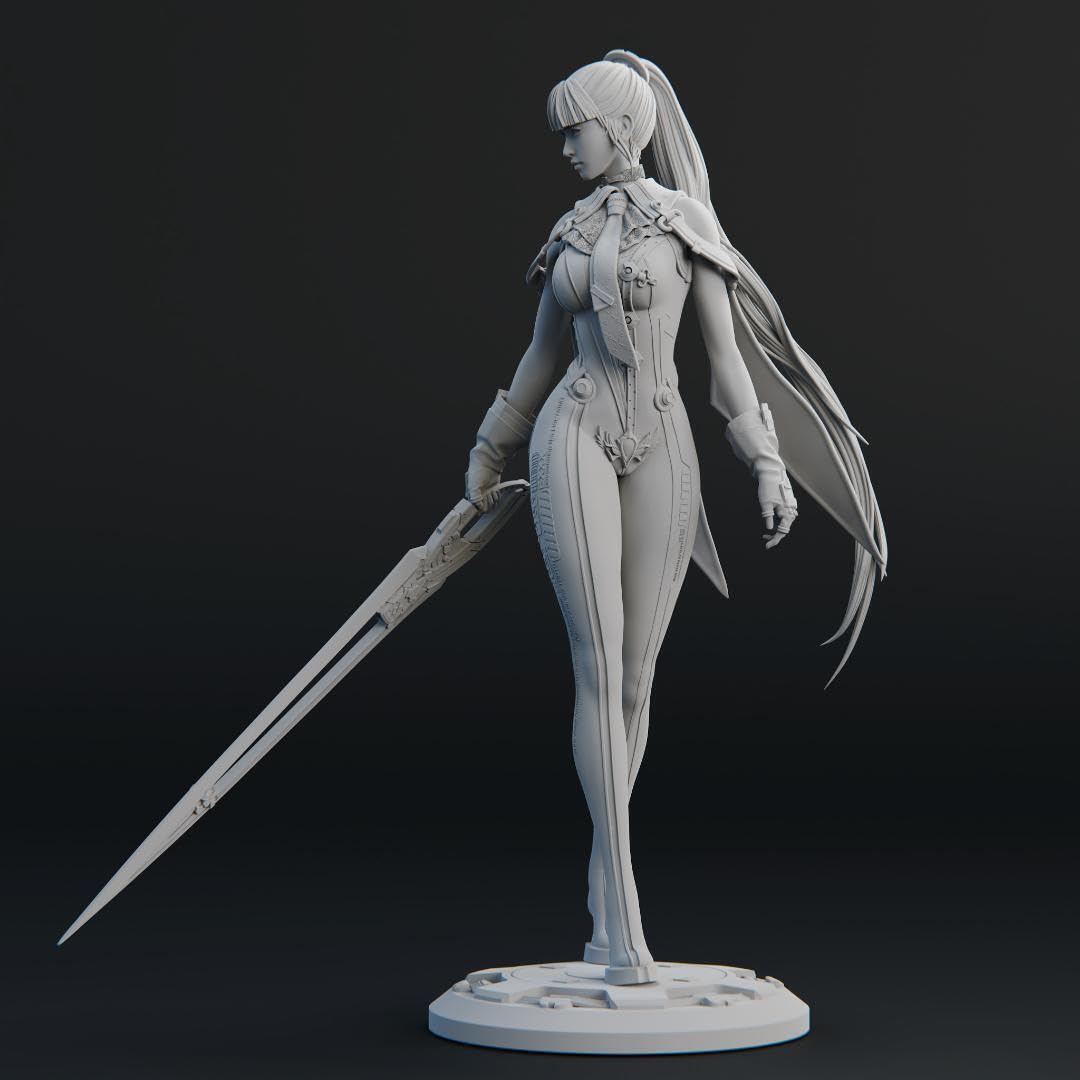Amazon | イブ 18 ステラーブレイド ガレージキット 未塗装 未組立 