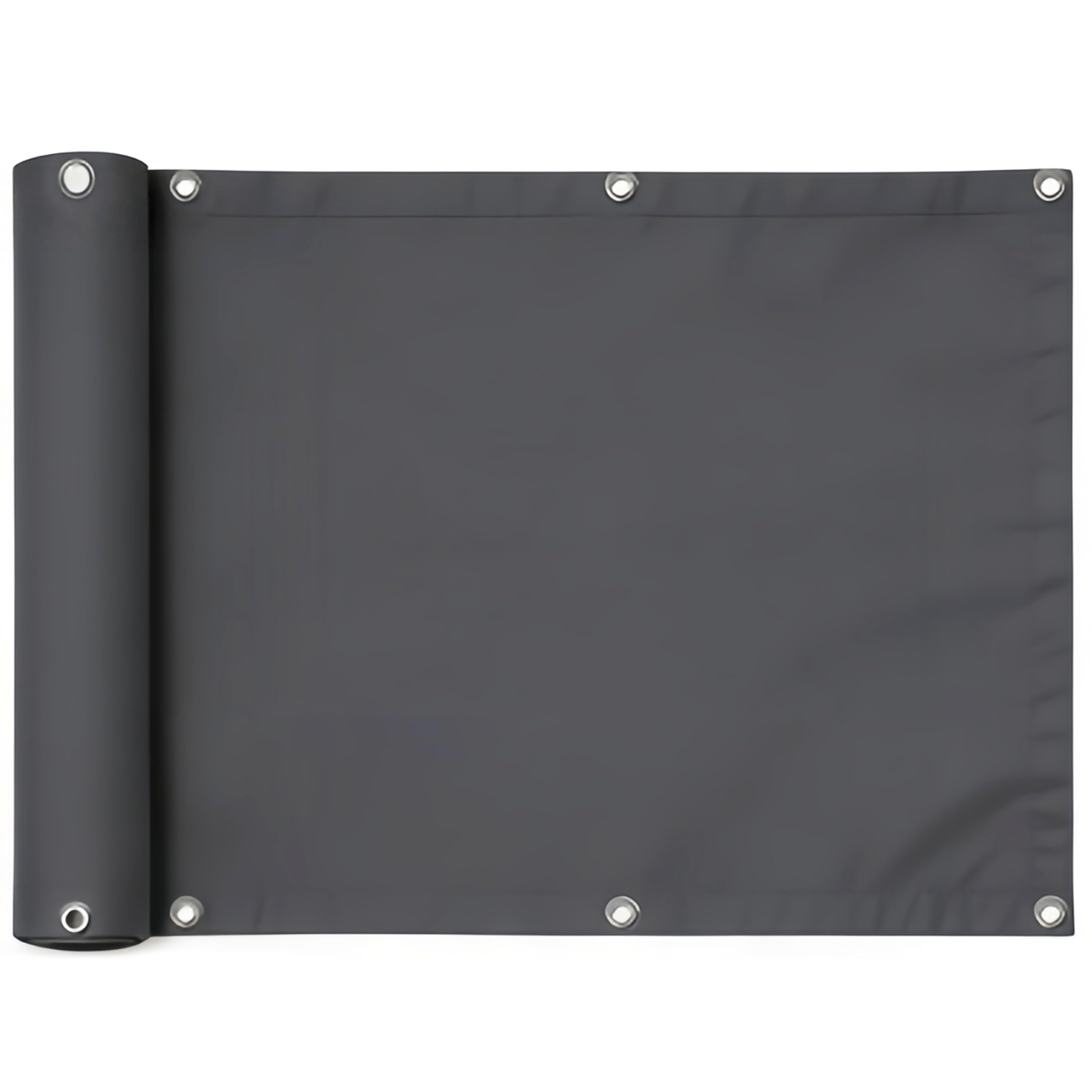 Privacy Fence for Patio Deck Privacy Screen, 6.6x16.4ft Fence Screen Weatherproof Shield Shades for Patio, Backyard, Porch, Railing, Dark Gray