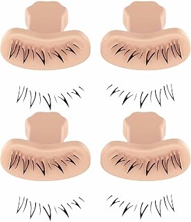 FUUZIO Lower Eyelash Stamps Tool - Lower Eyelash Stamp, DIY Lower Lashes Extensions Natural Look Easy to Use and Friendly to Novices