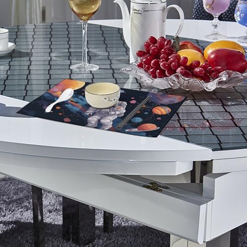 Set de table résistant à la chaleur en toile lavable pour table de cuisine - 5