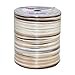 Produktbild Präsent C.E. Pattberg Raffia-Multicolour Bastband braun-weiß-Creme, 50 m Geschenkband zum Einpacken, 5-strängiges Bastelband für Geschenke, Zubehör zum Dekorieren & Basteln