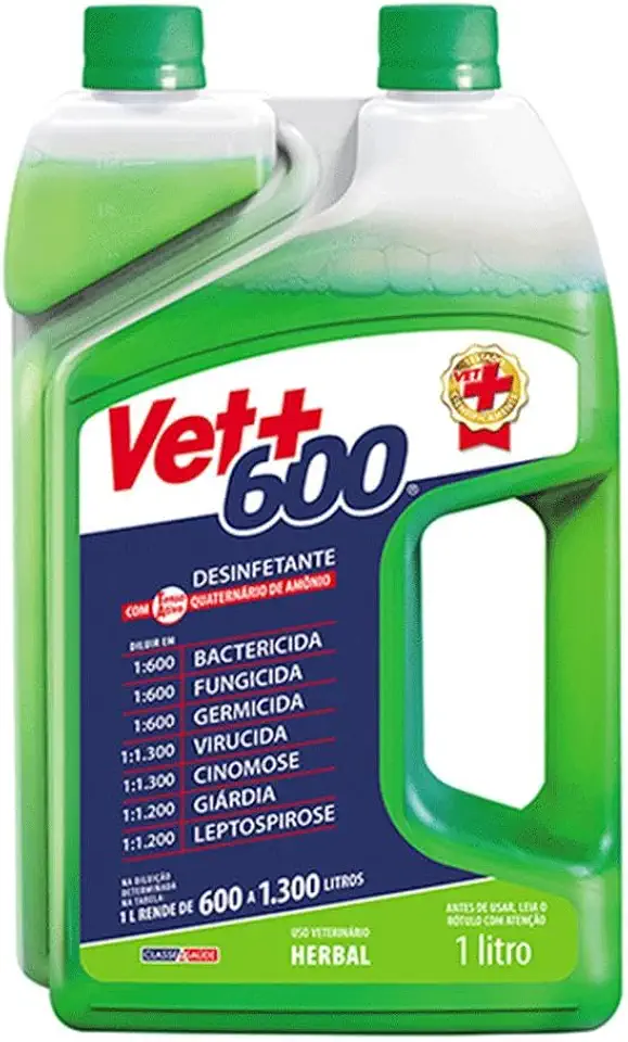 Desinfetante Herbal Vet+600 1L