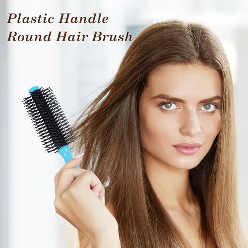Cepillo para cabello rizado profesional con mango plástico, 1 unidad miniatura 2