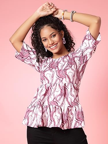 Image of OOMPH! Women's Polyester Regular Fit Shirt