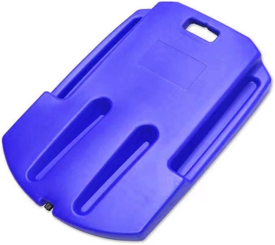 Image of CCDXD CPR Board, Lifesaver Rescue Medical, First Aid Supplies Cardiac Board, Portable Lightweight Recessed Handle Easy Patient Lifting(Blue)