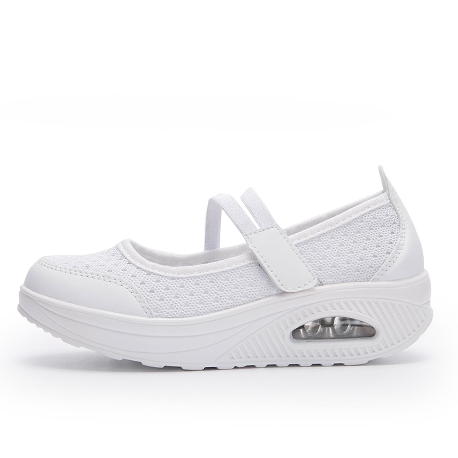 ihinzry Chaussures d'infirmière à coussin d'air pour femme - Légères et respirantes